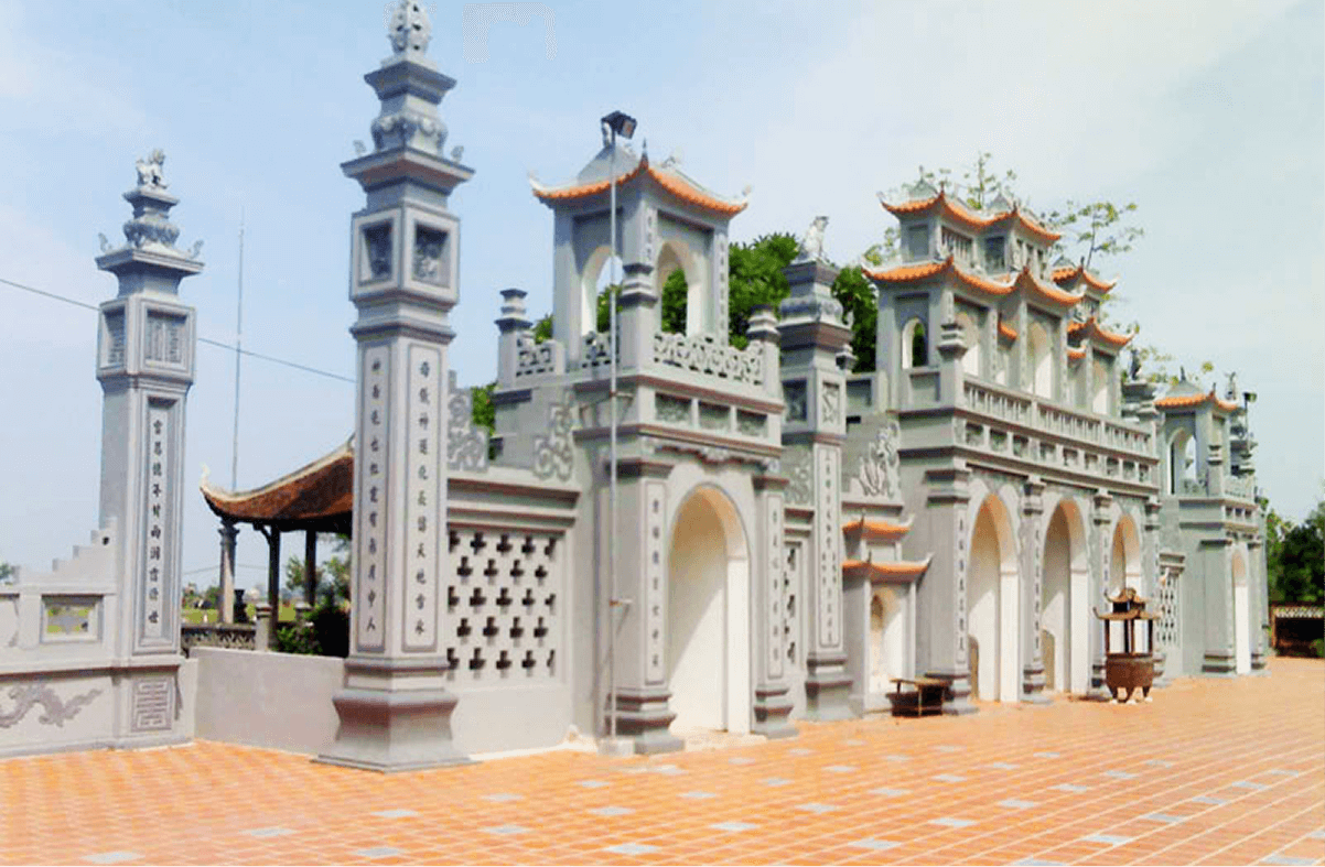 Khám phá kiến trúc độc đáo tại Đền Trần Thái Bình