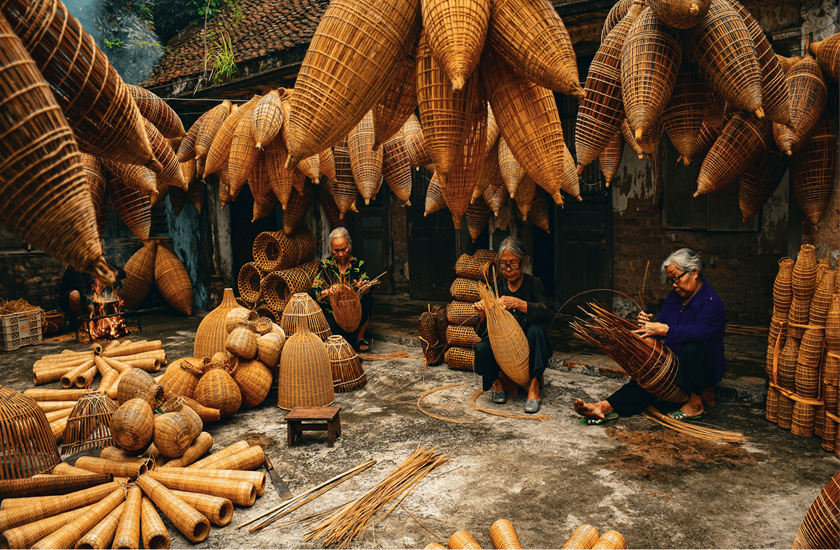 Lịch Sử Hình Thành Và Phát Triển Của Làng Mây Tre Đan Ngọc Động