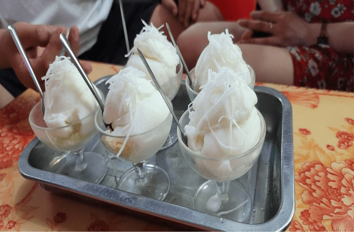 Quán kem băng tuyết Ninh Bình