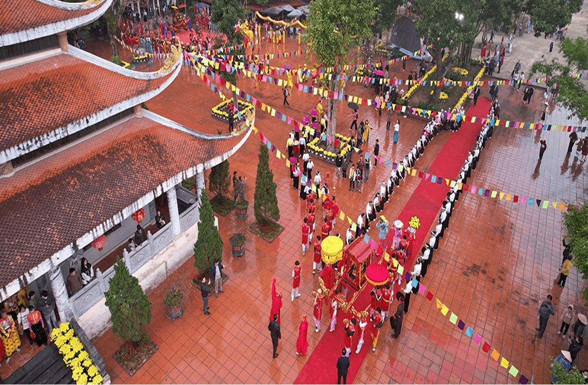 Trải nghiệm lễ hội chùa Tiên đậm đà bản sắc văn hóa