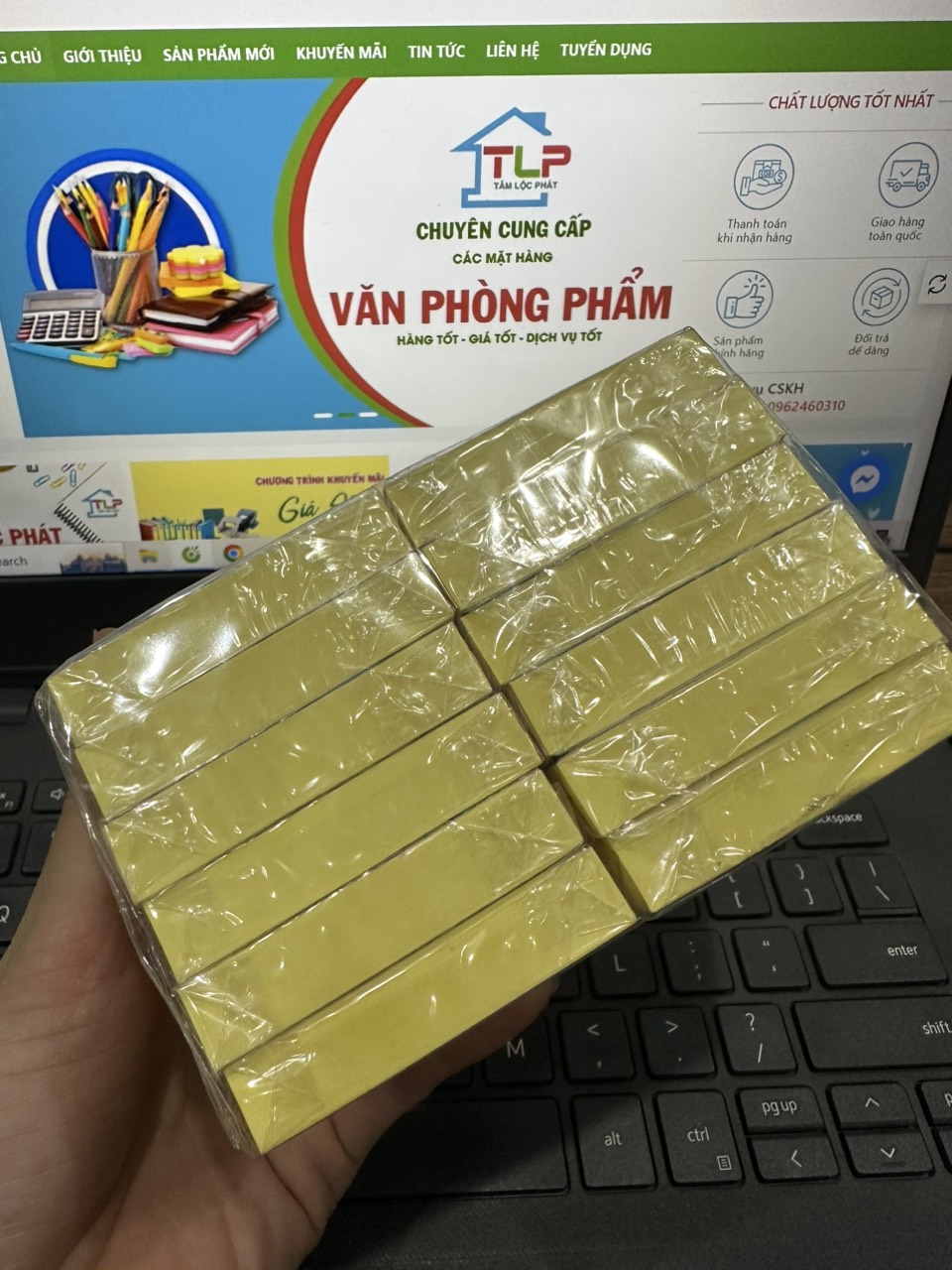 Giấy nhắn Pronoti 3x2, 76mmx51mm (CHÍNH HÃNG)