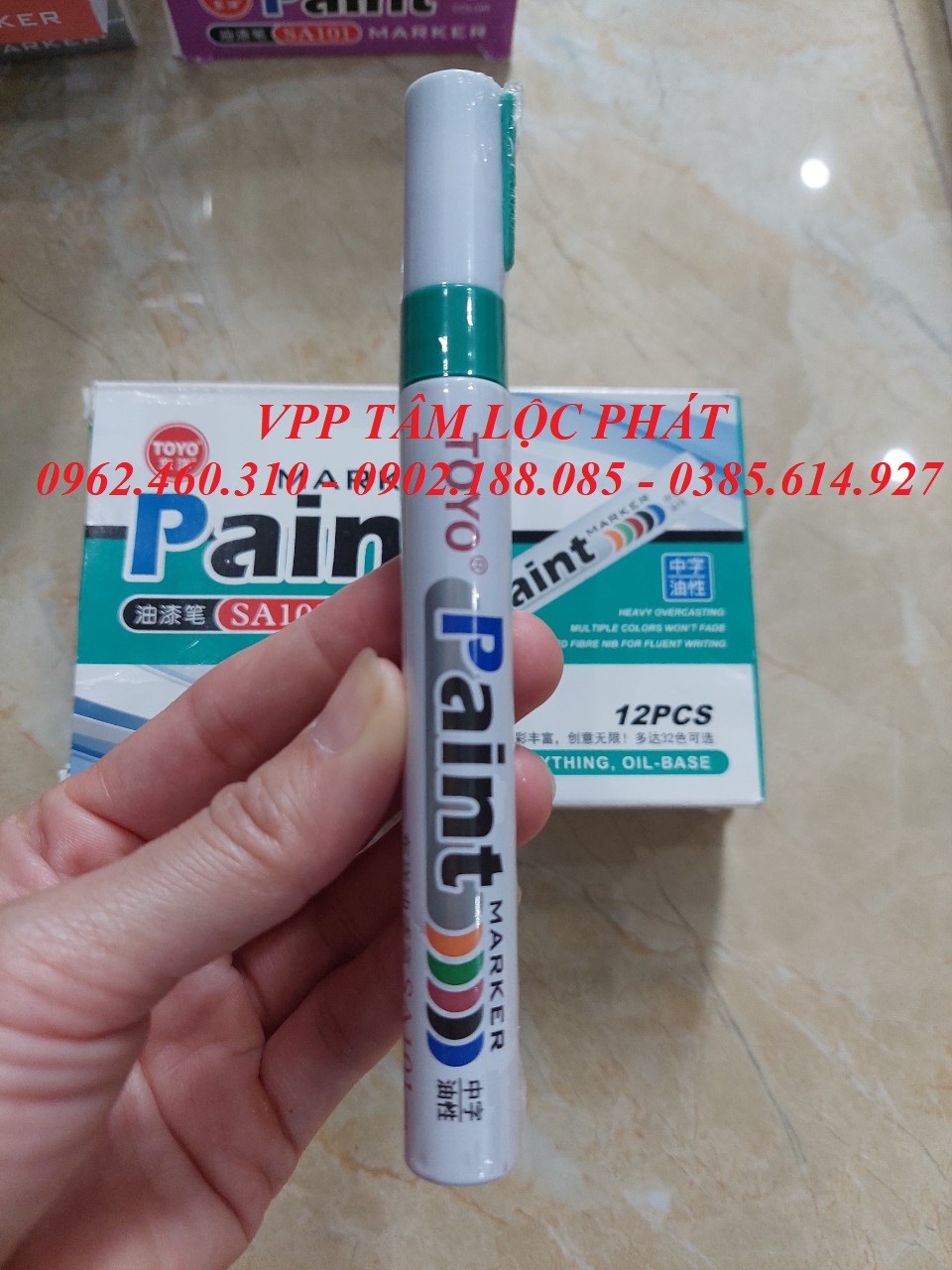 Bút Sơn Toyo XANH LÁ