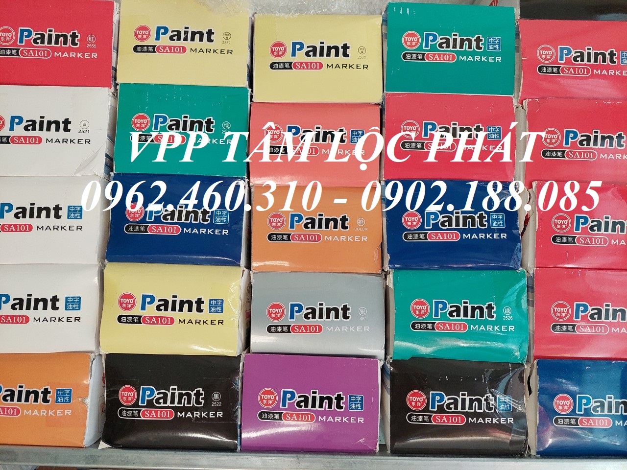 Bút Sơn Toyo BẠC