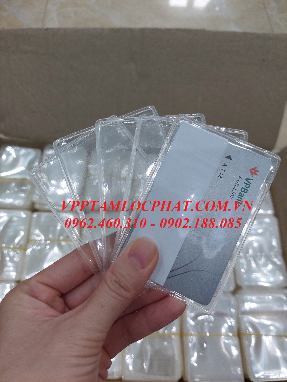 VỎ BỌC THẺ CCCD có nắp loại 2.2 dem, SỈ LH ĐỂ CÓ GIÁ TỐT NHẤT