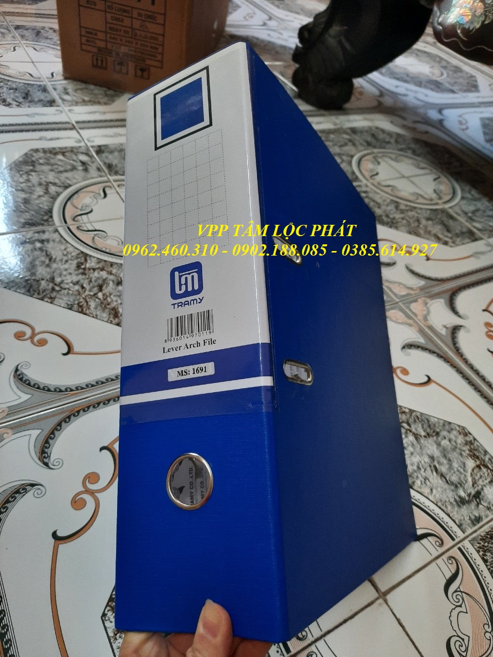 File còng bật 10cm Trà My 1691