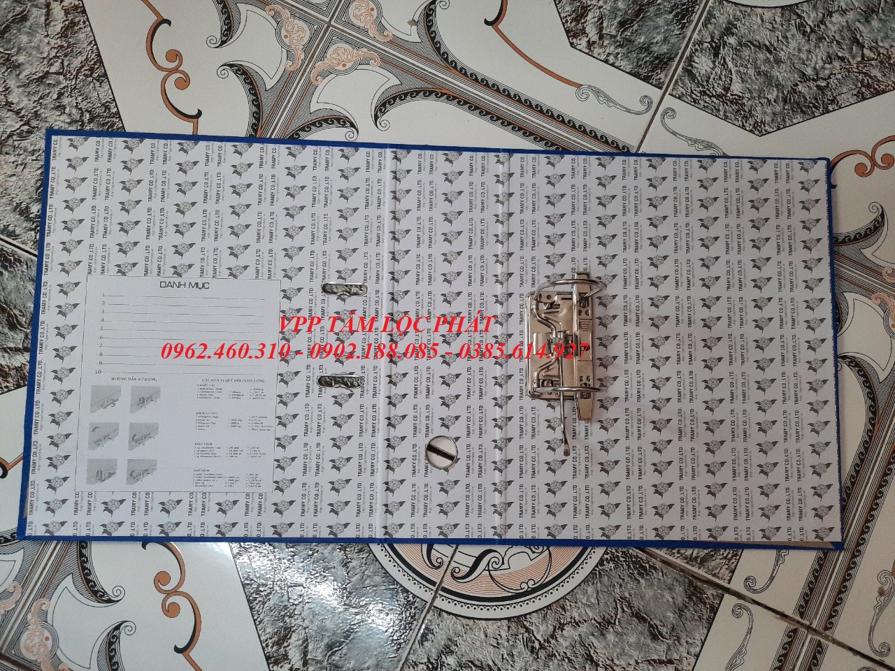 File còng bật 10cm Trà My 1691