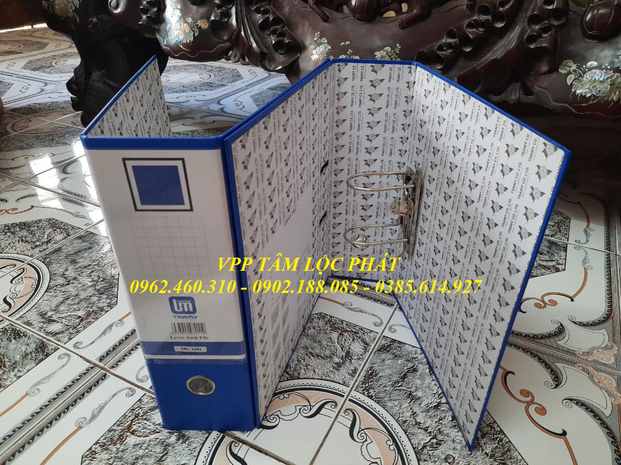 File còng bật 10cm Trà My 1691