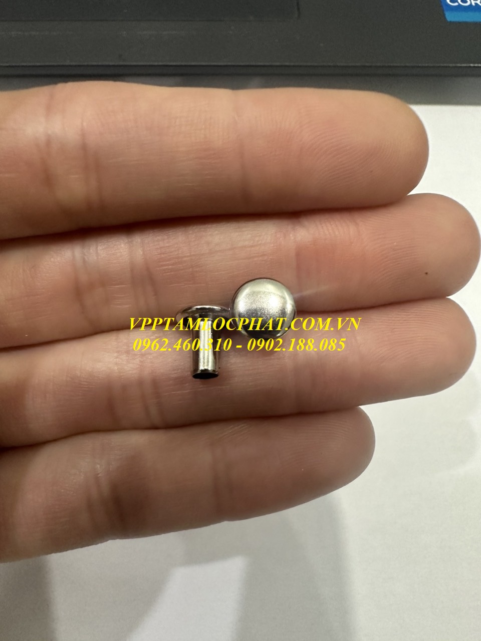100 ĐINH TÁN (8*3.8*7mm) dùng cho khóa trình ký, khóa còng nhẫn, khóa còng bật,...