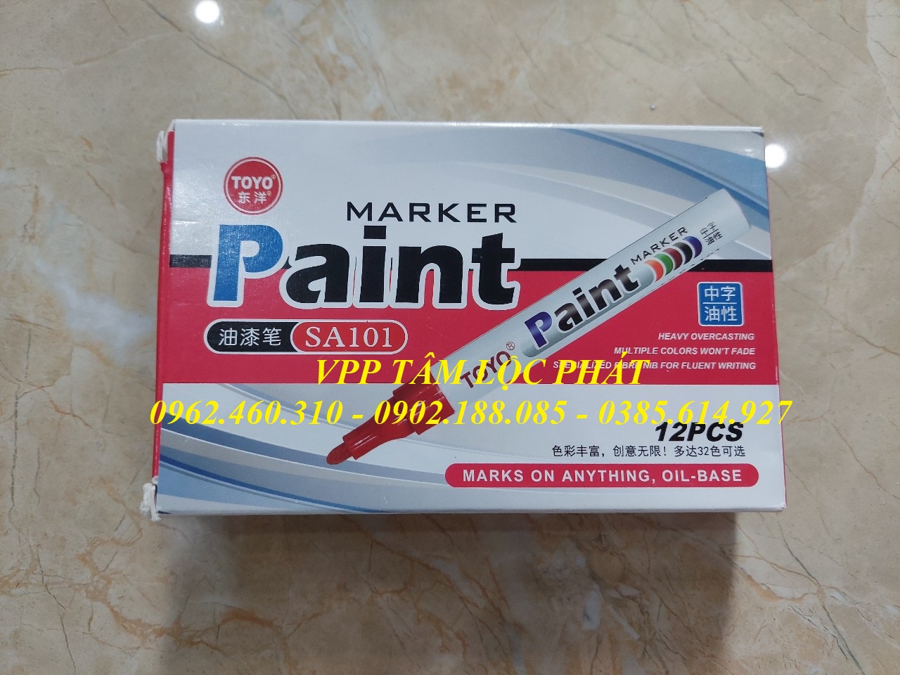 Bút Sơn Toyo ĐỎ