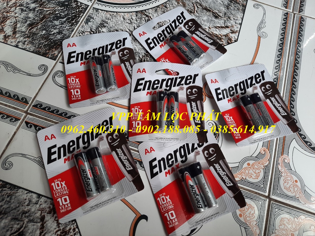 Vỉ 2 viên Pin Energizer AA MAX LR6 (Pin tiểu)