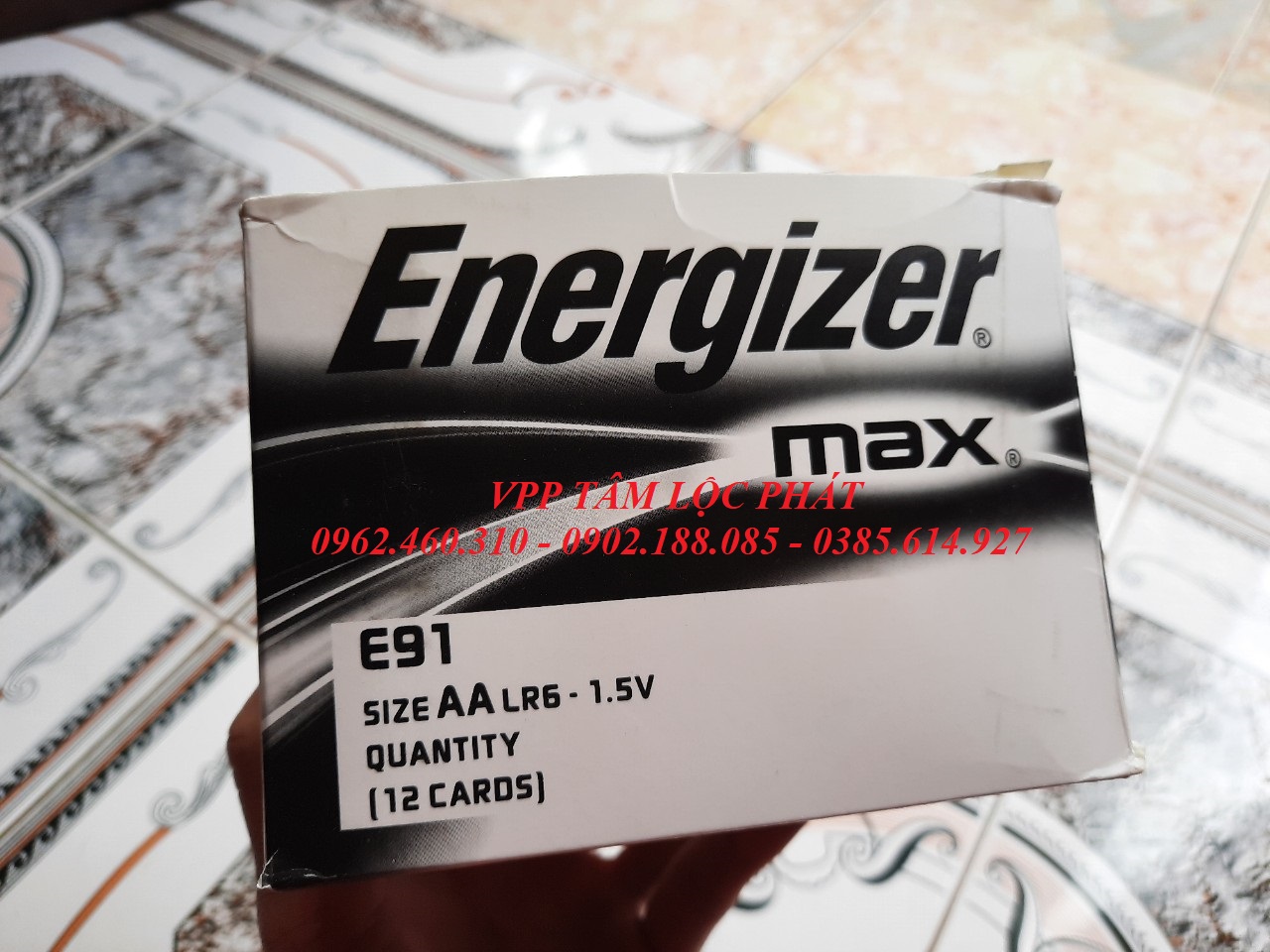 Vỉ 2 viên Pin Energizer AA MAX LR6 (Pin tiểu)