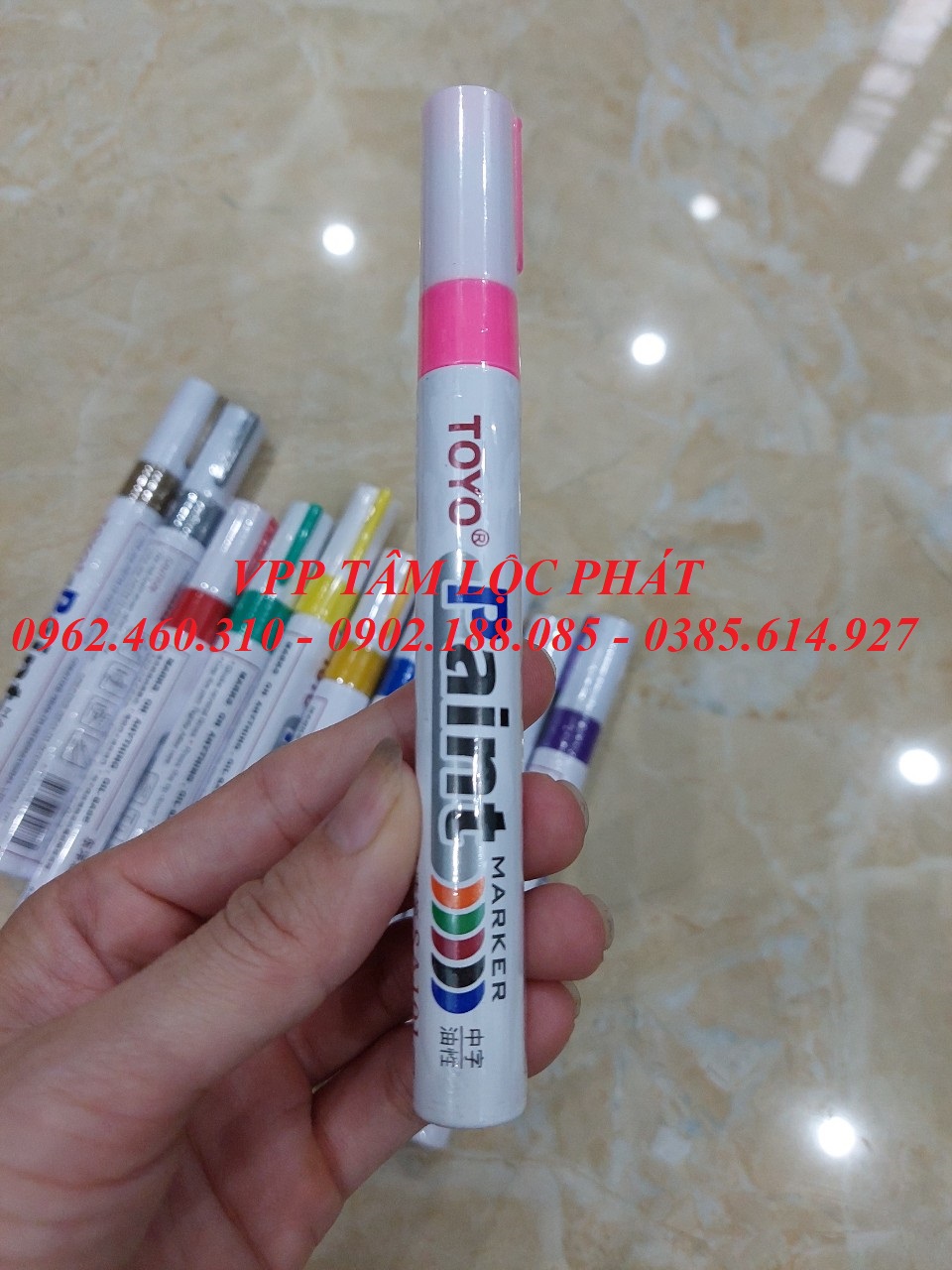 Bút Sơn Toyo HỒNG