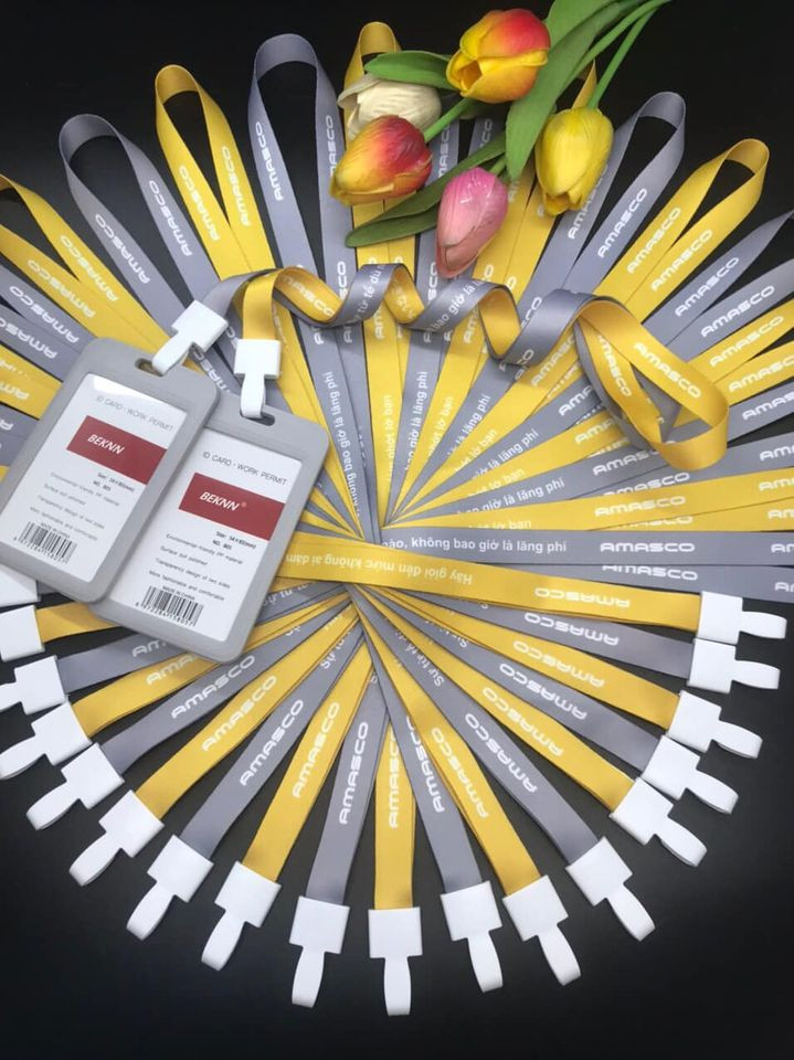 IN DÂY ĐEO THẺ  theo yêu cầu, GIÁ TẠI XƯỞNG (In chuyển nhiệt, in lưới...)