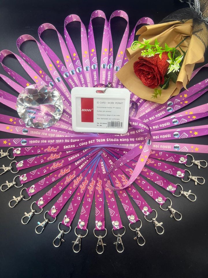 IN DÂY ĐEO THẺ  theo yêu cầu, GIÁ TẠI XƯỞNG (In chuyển nhiệt, in lưới...)