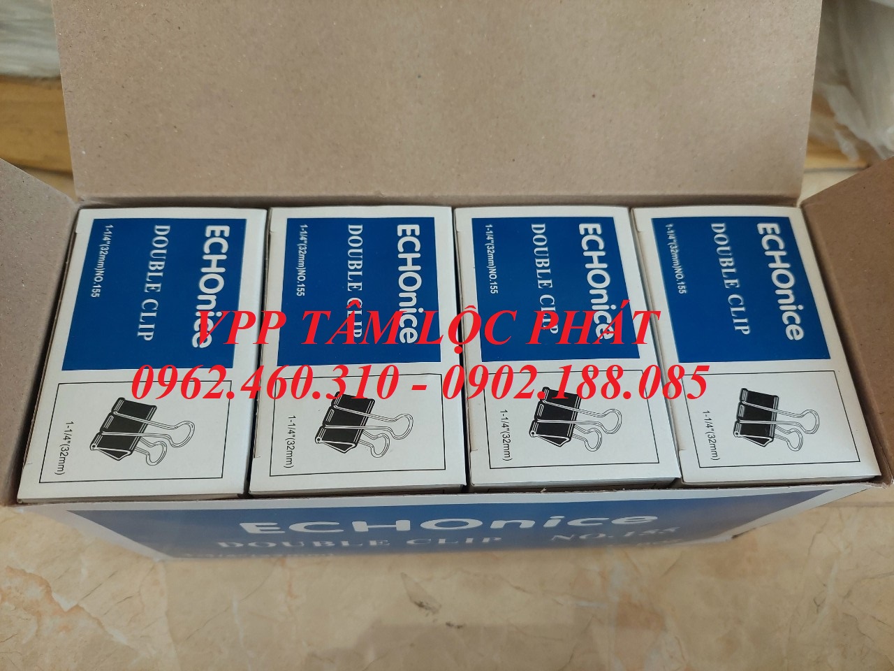 Hộp 12 chiếc Kẹp đen 32mm (HÀNG LOẠI 1)
