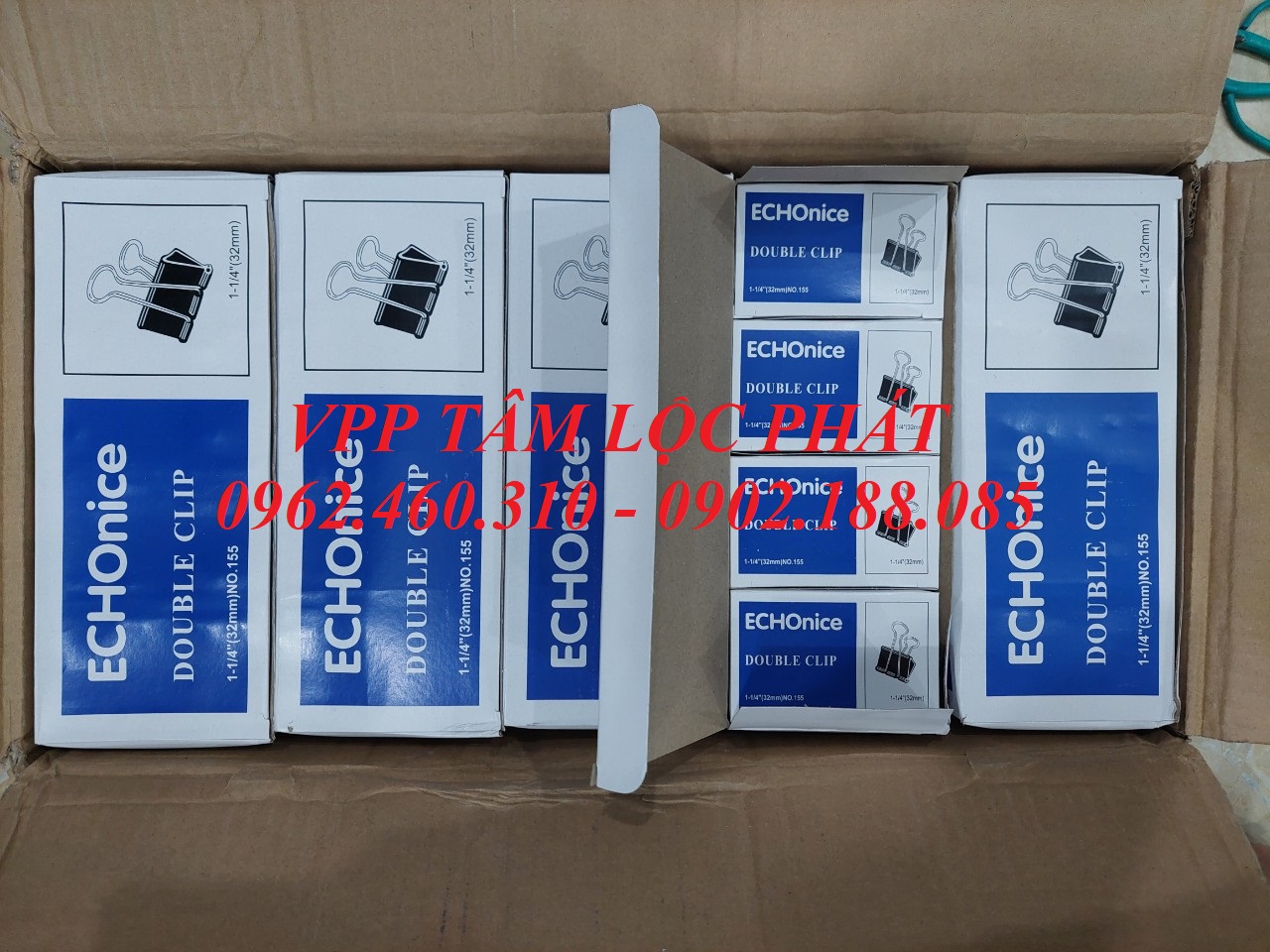 Hộp 12 chiếc Kẹp đen 32mm (HÀNG LOẠI 1)
