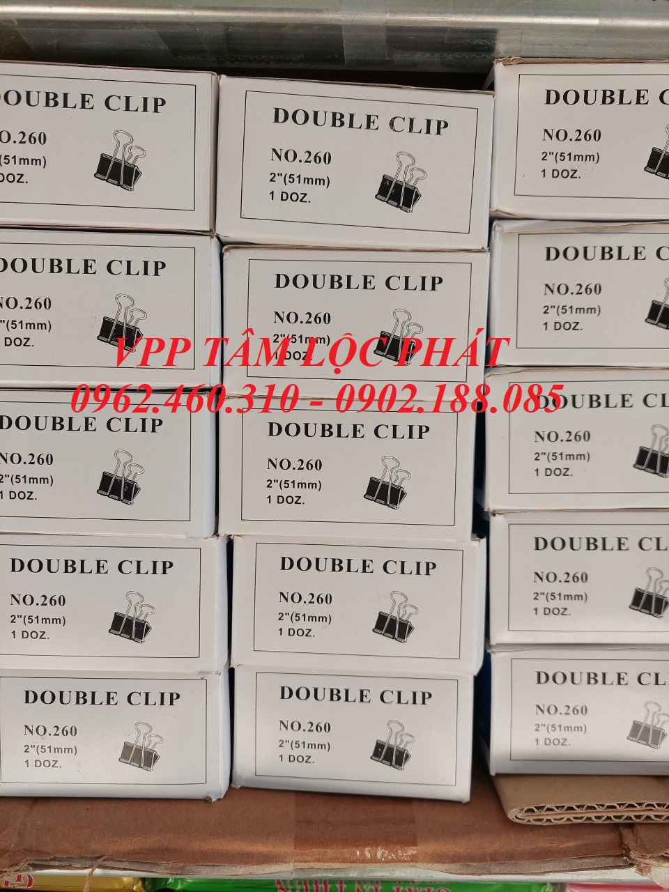 Hộp 12 chiếc Kẹp đen 51mm (HÀNG LOẠI 1)