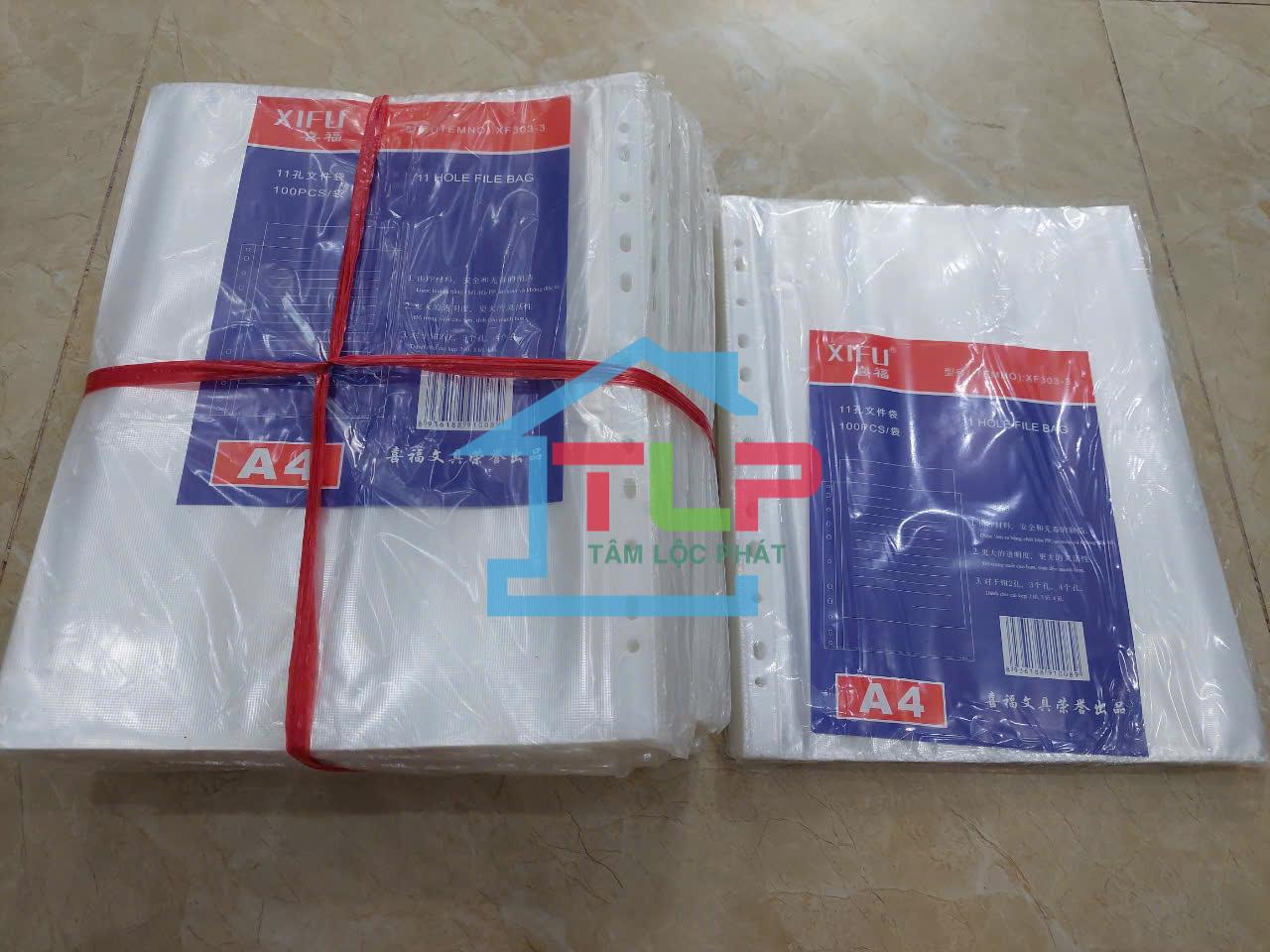Sơ mi lỗ Xifu xanh (100 chiếc/tập)