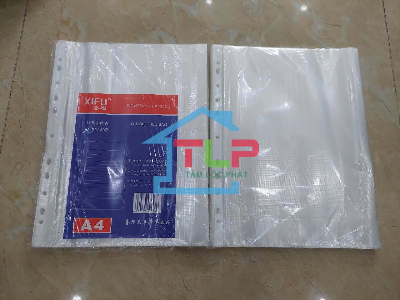 Sơ mi lỗ Xifu xanh (100 chiếc/tập)