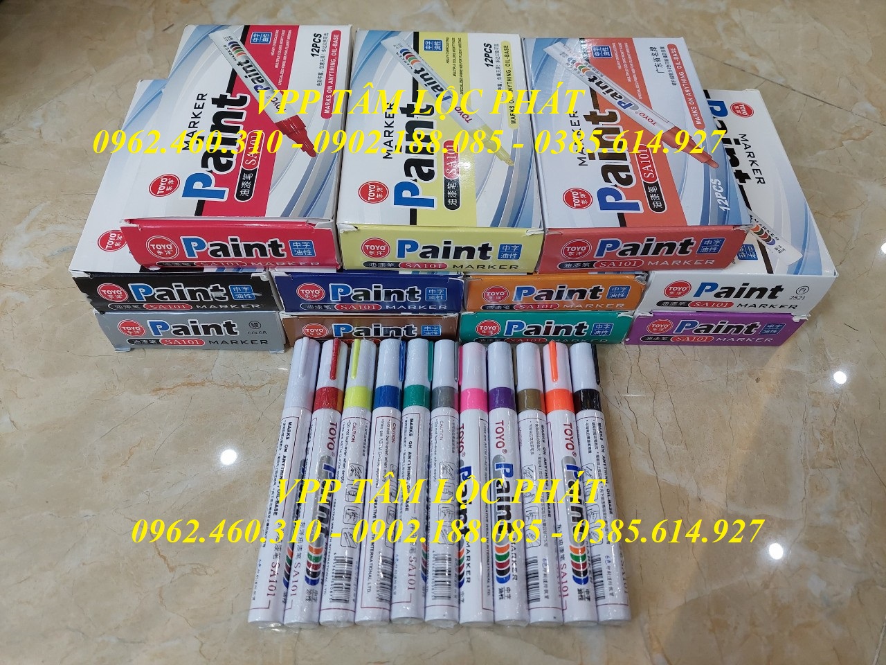 Bút Sơn Toyo CÁC MÀU (SỈ LIÊN HỆ ĐỂ CÓ GIÁ TỐT NHẤT)