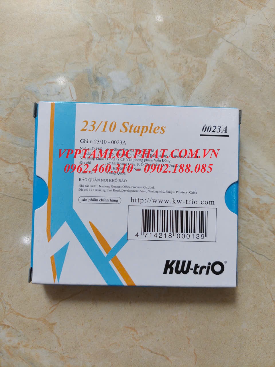 Đạn ghim KW-TriO 23/10 (70 tờ), HÀNG CHÍNH HÃNG