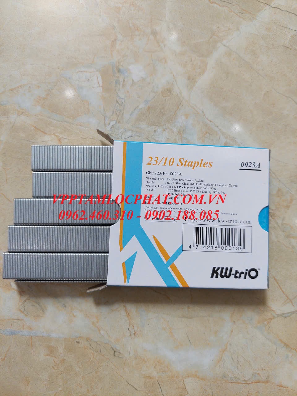 Đạn ghim KW-TriO 23/10 (70 tờ), HÀNG CHÍNH HÃNG