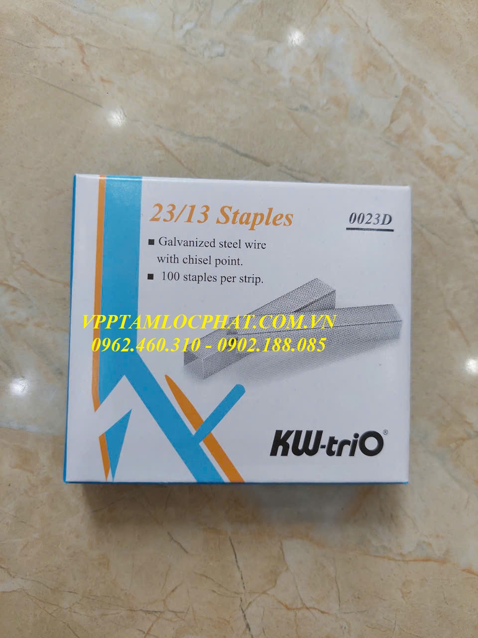 Đạn ghim KW-TriO 23/13 (100 tờ), HÀNG CHÍNH HÃNG