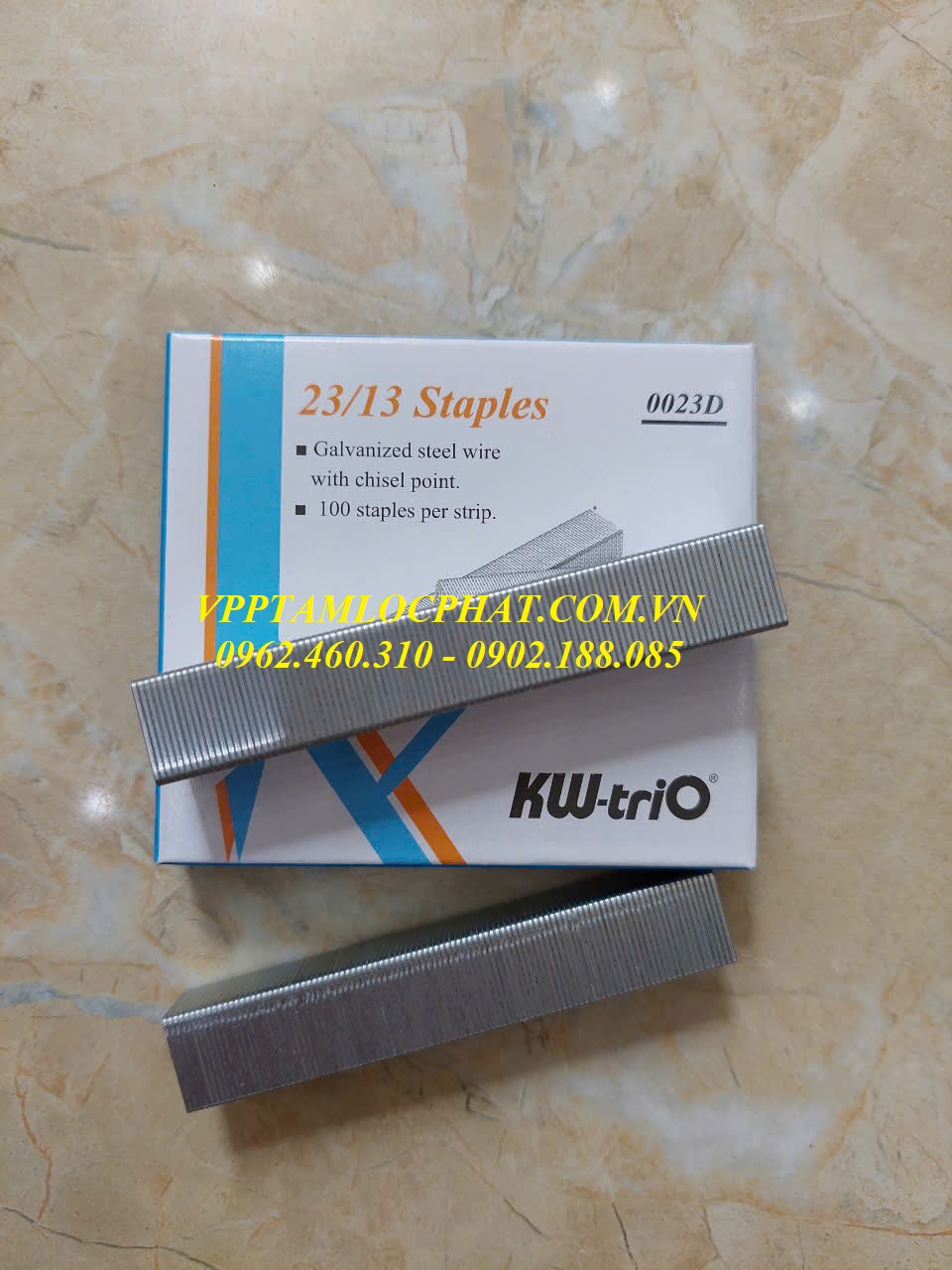 Đạn ghim KW-TriO 23/13 (100 tờ), HÀNG CHÍNH HÃNG