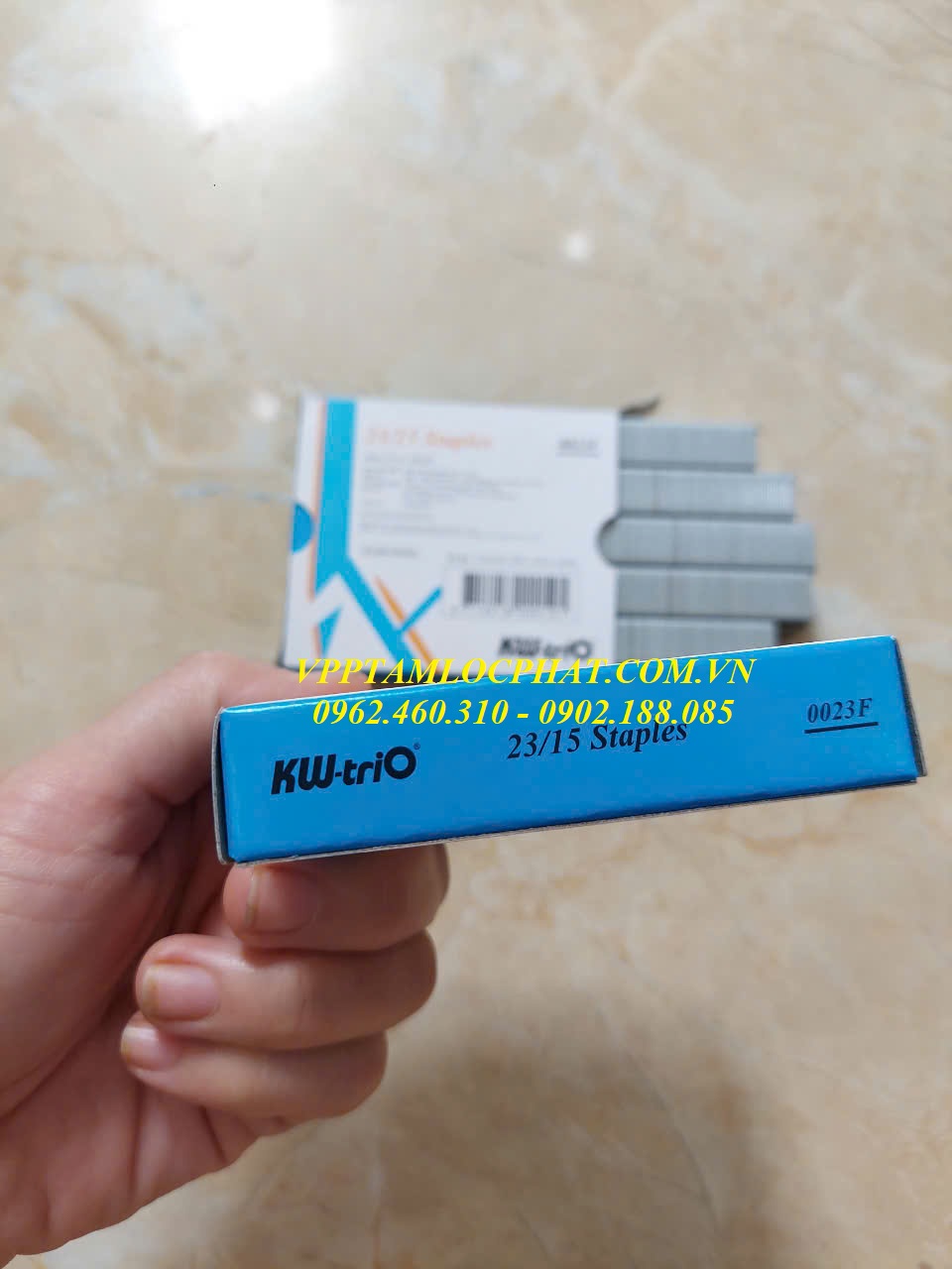 Đạn ghim KW-TriO 23/15 (120 tờ), HÀNG CHÍNH HÃNG