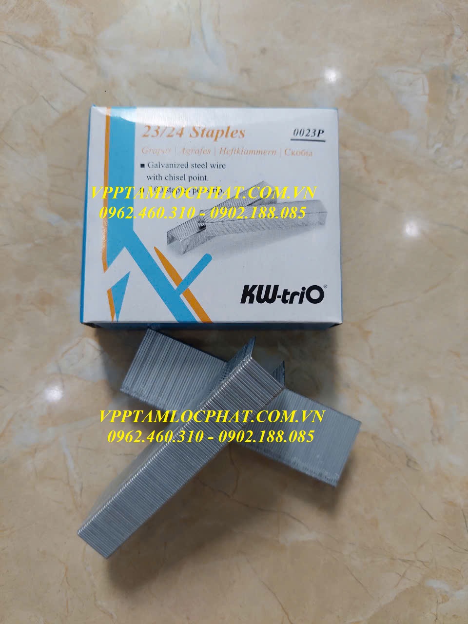 Đạn ghim KW-TriO 23/24 (240 tờ), HÀNG CHÍNH HÃNG