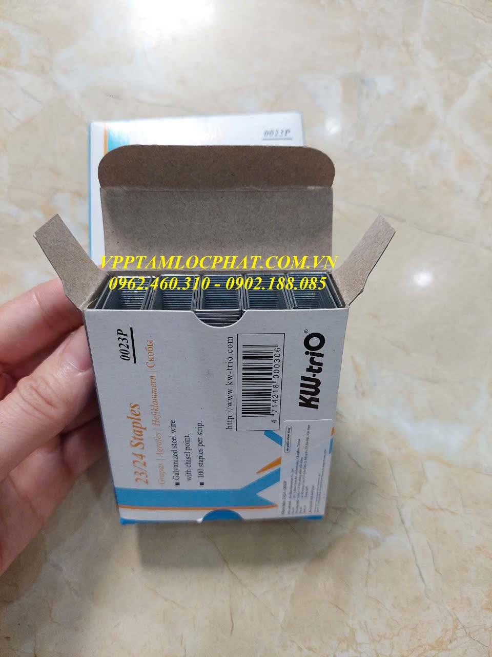 Đạn ghim KW-TriO 23/24 (240 tờ), HÀNG CHÍNH HÃNG