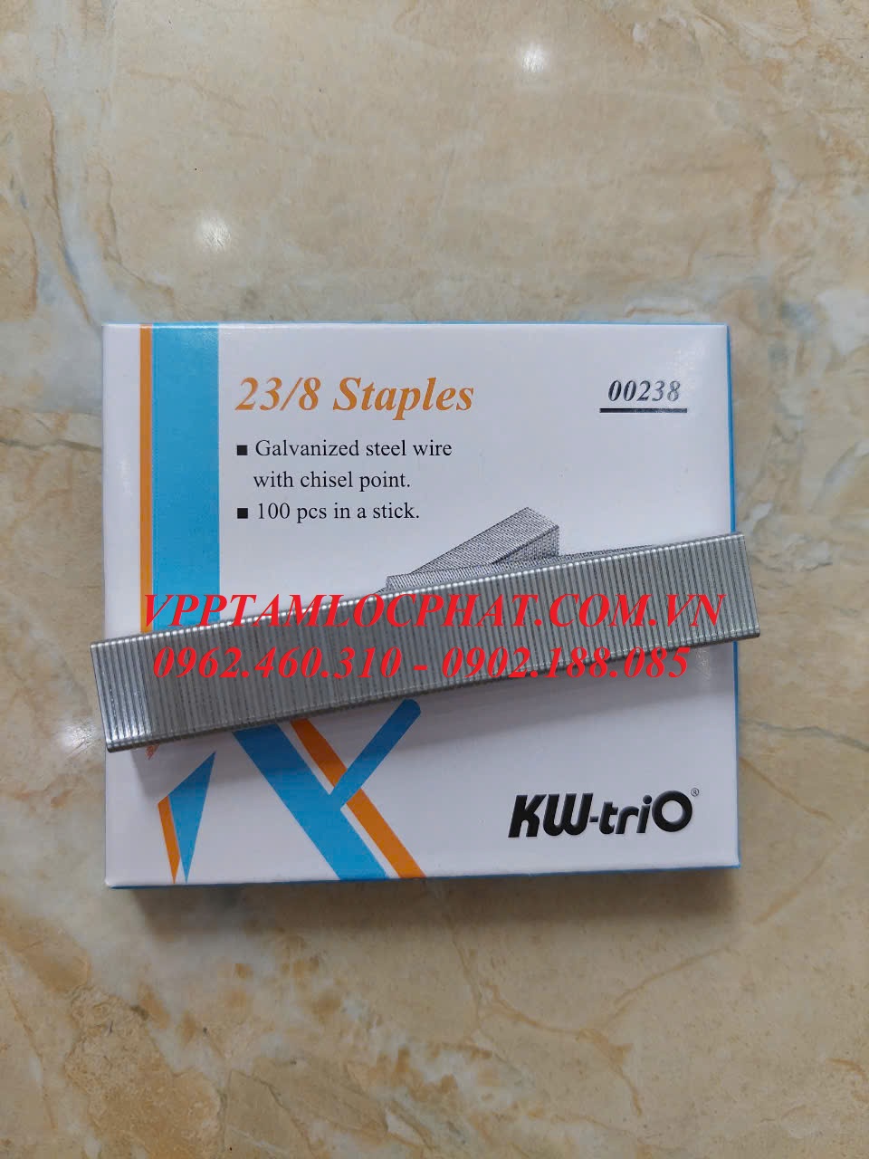 Đạn ghim KW-TriO 23/8 (50 tờ), HÀNG CHÍNH HÃNG