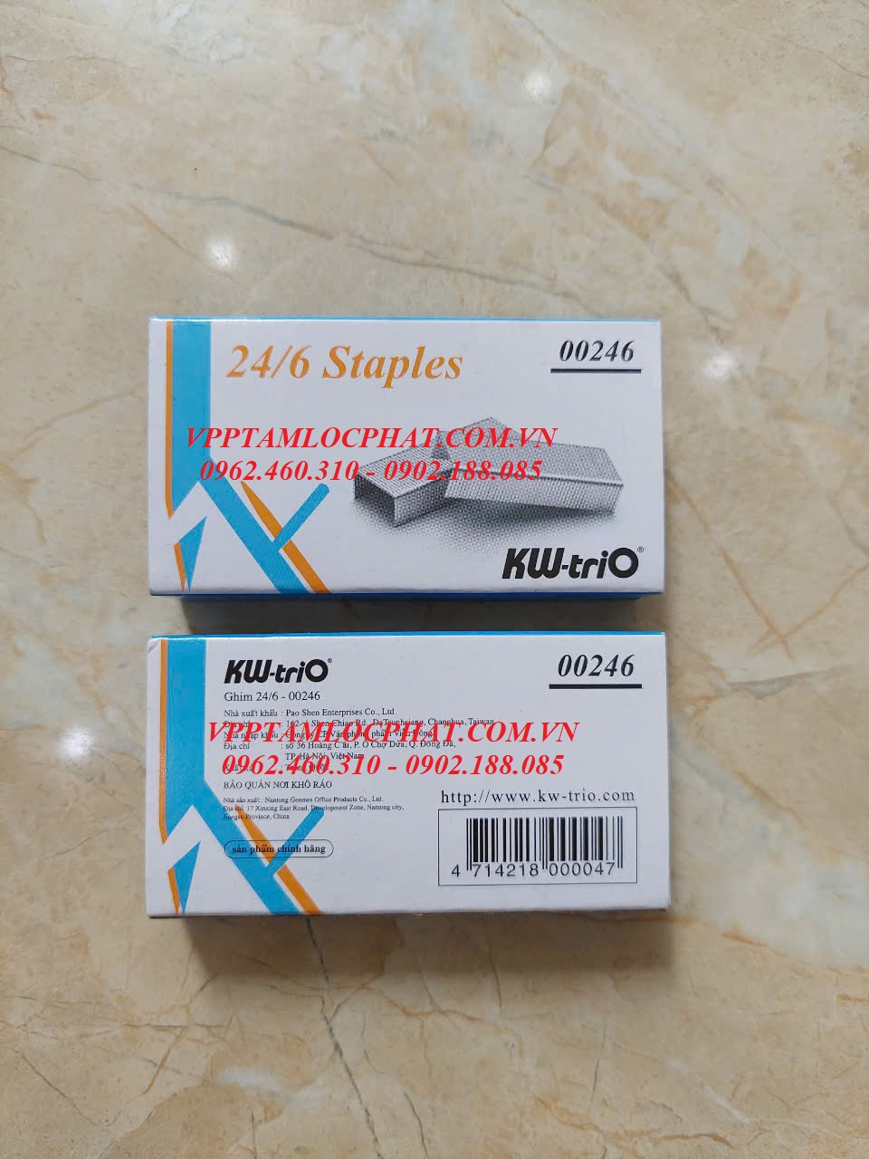 Đạn ghim KW-TriO 24/6 (35 tờ), HÀNG CHÍNH HÃNG