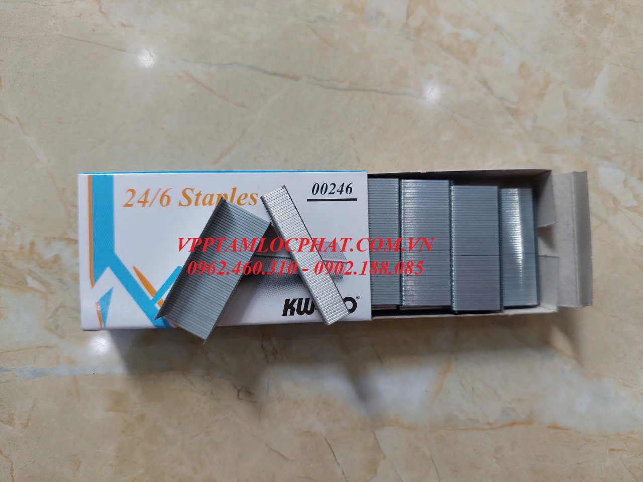 Đạn ghim KW-TriO 24/6 (35 tờ), HÀNG CHÍNH HÃNG