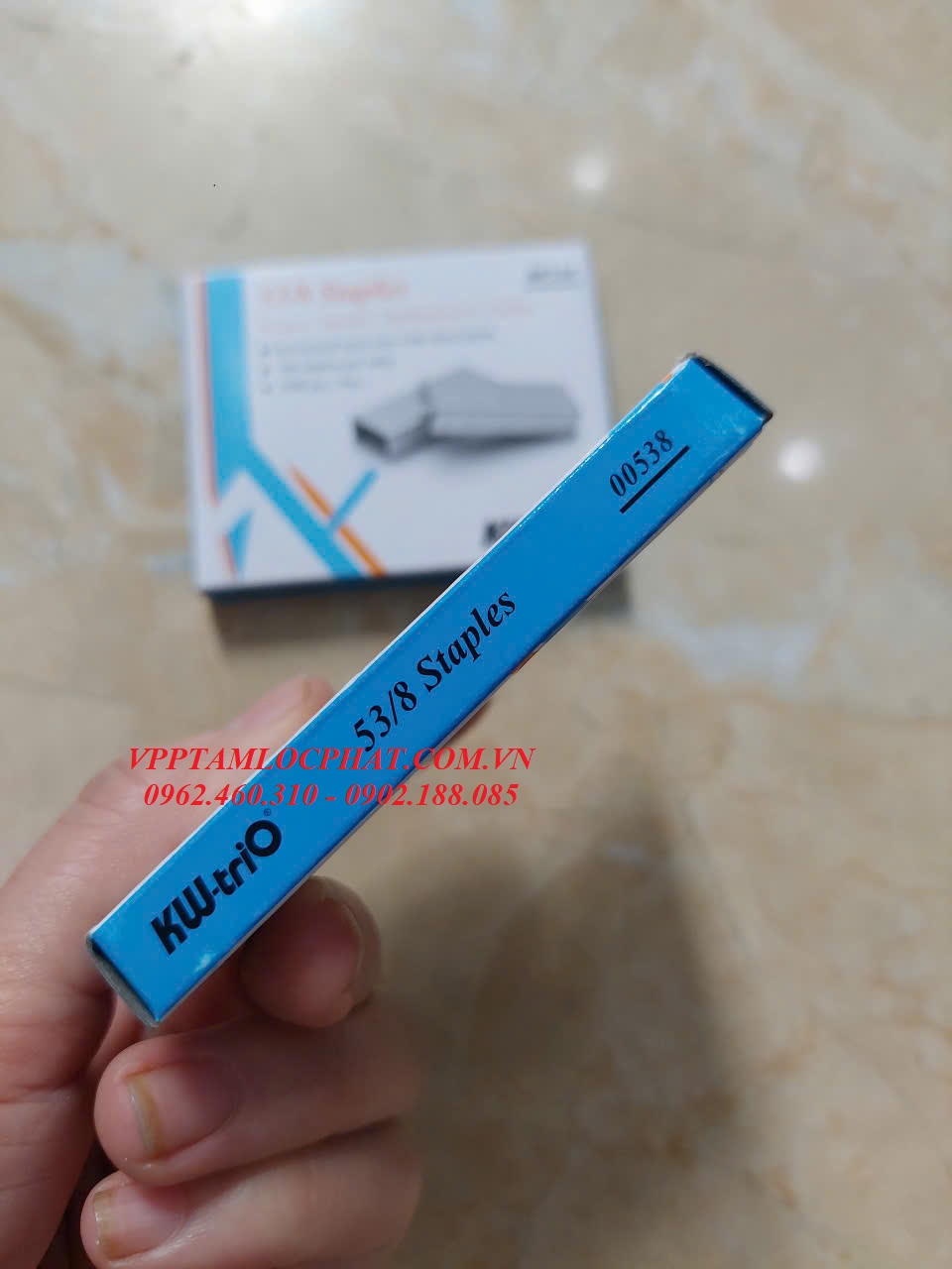 Ghim bấm gỗ KW-TriO 53/8 (HÀNG CHÍNH HÃNG) - Đạn ghim chuyên dụng dùng cho súng bắn ghim