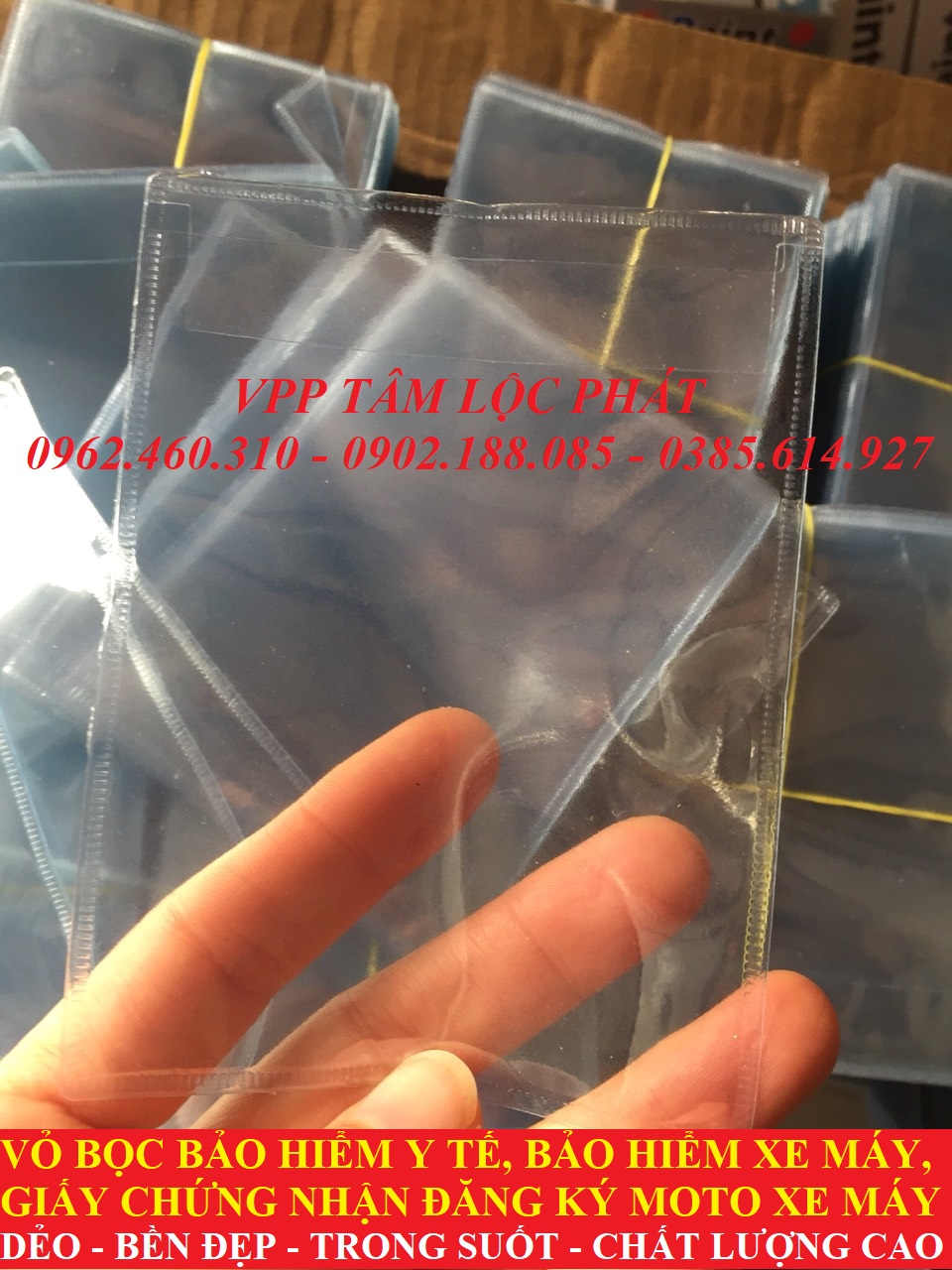 VỎ BỌC THẺ BHYT, BHXM...(loại 1), SỈ LH ĐỂ CÓ GIÁ TỐT NHẤT