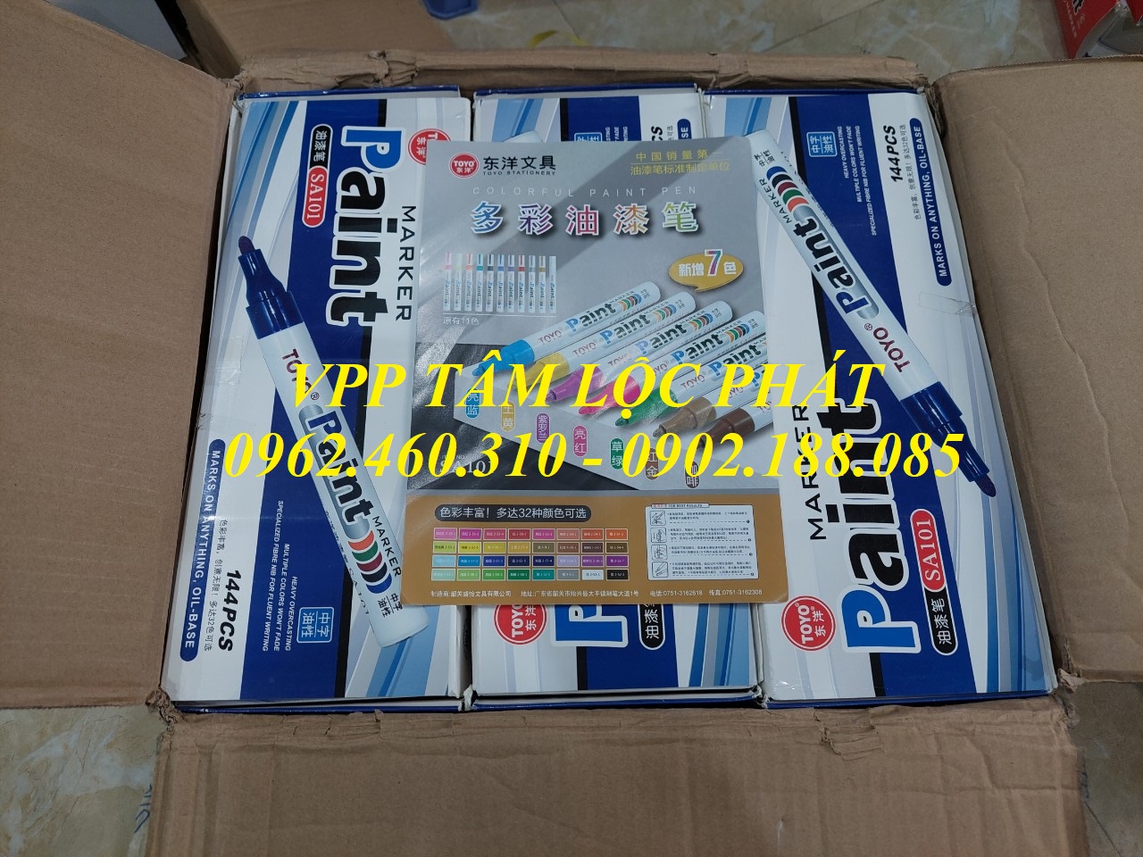 Bút Sơn Toyo XANH BIỂN