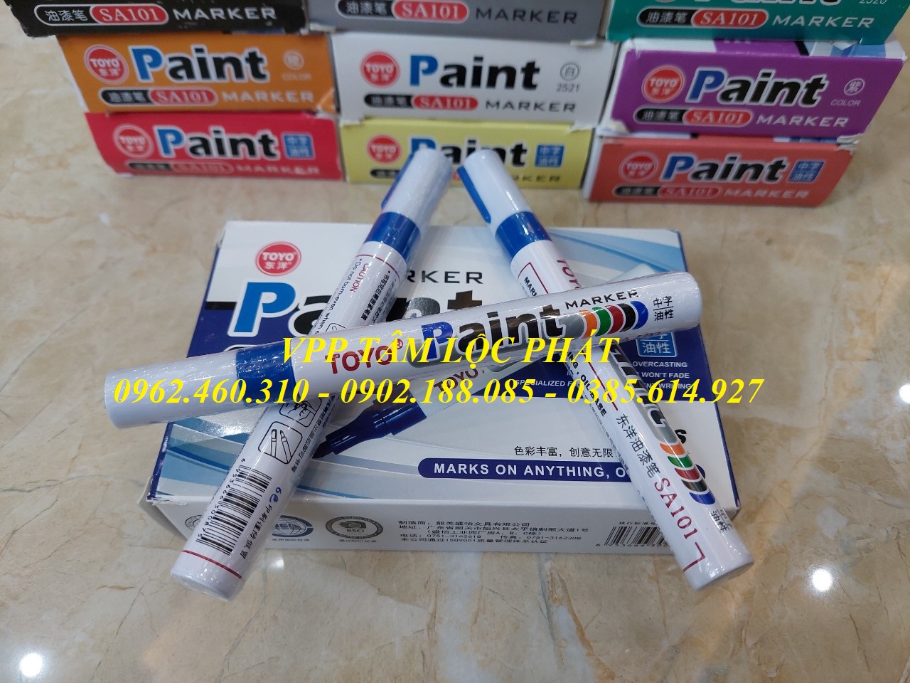 Bút Sơn Toyo XANH BIỂN