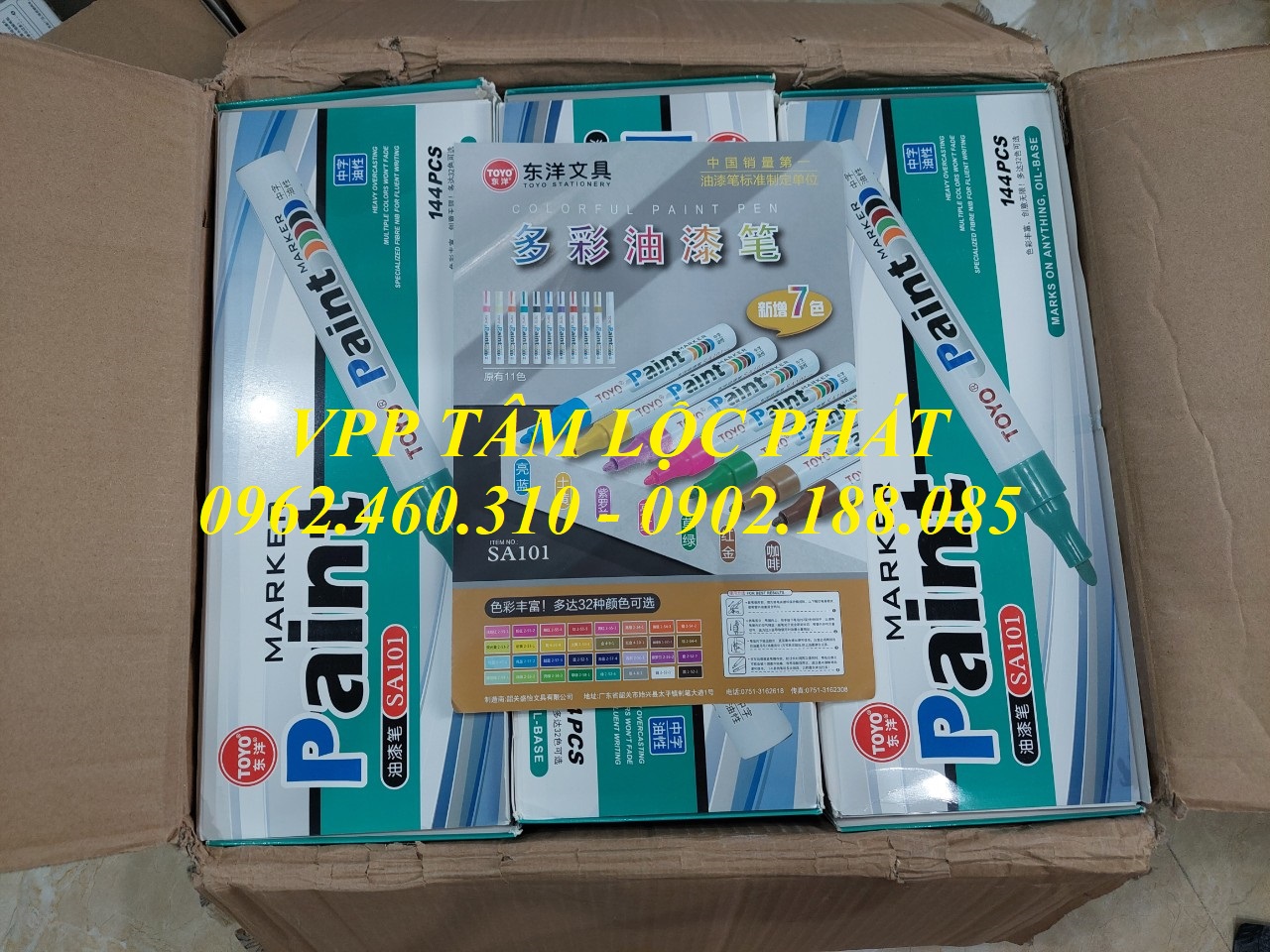 Bút Sơn Toyo XANH LÁ