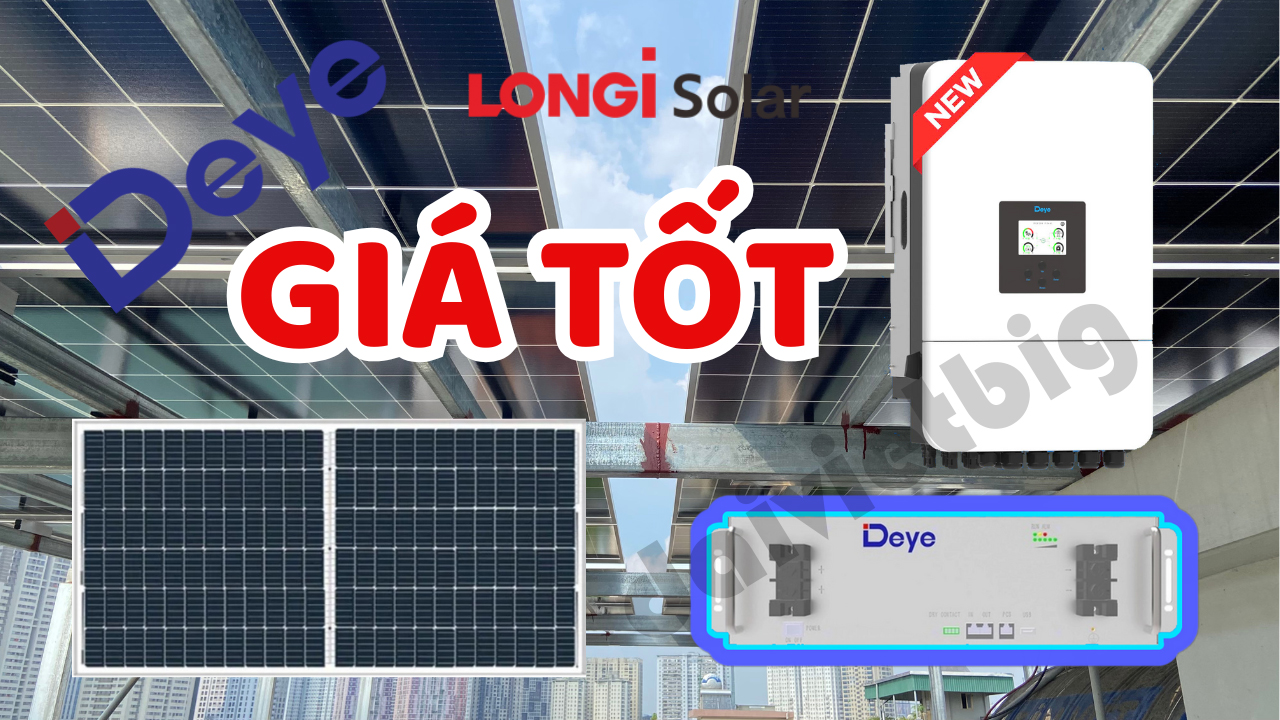 Báo Giá Biến Tần, Pin Lưu Trữ, Tấm Pin Năng Lượng Mặt Trời