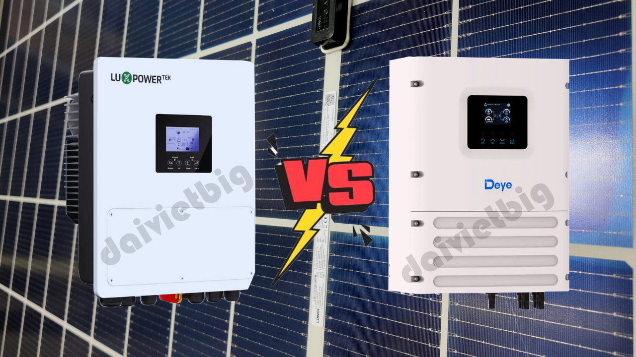 So Sánh 2 Dòng Biến Tần Phổ Thông Giá Rẻ Luxpower SNA PRO 6.5kW & Deye Deye SUN-6K-OG02LP1-EU-AM1