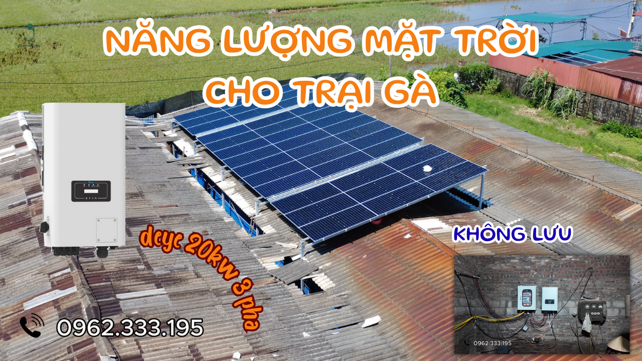 Vì sao nên đầu tư hệ thống điện năng lượng mặt trời cho trang trại chăn nuôi và xưởng sản xuất?
