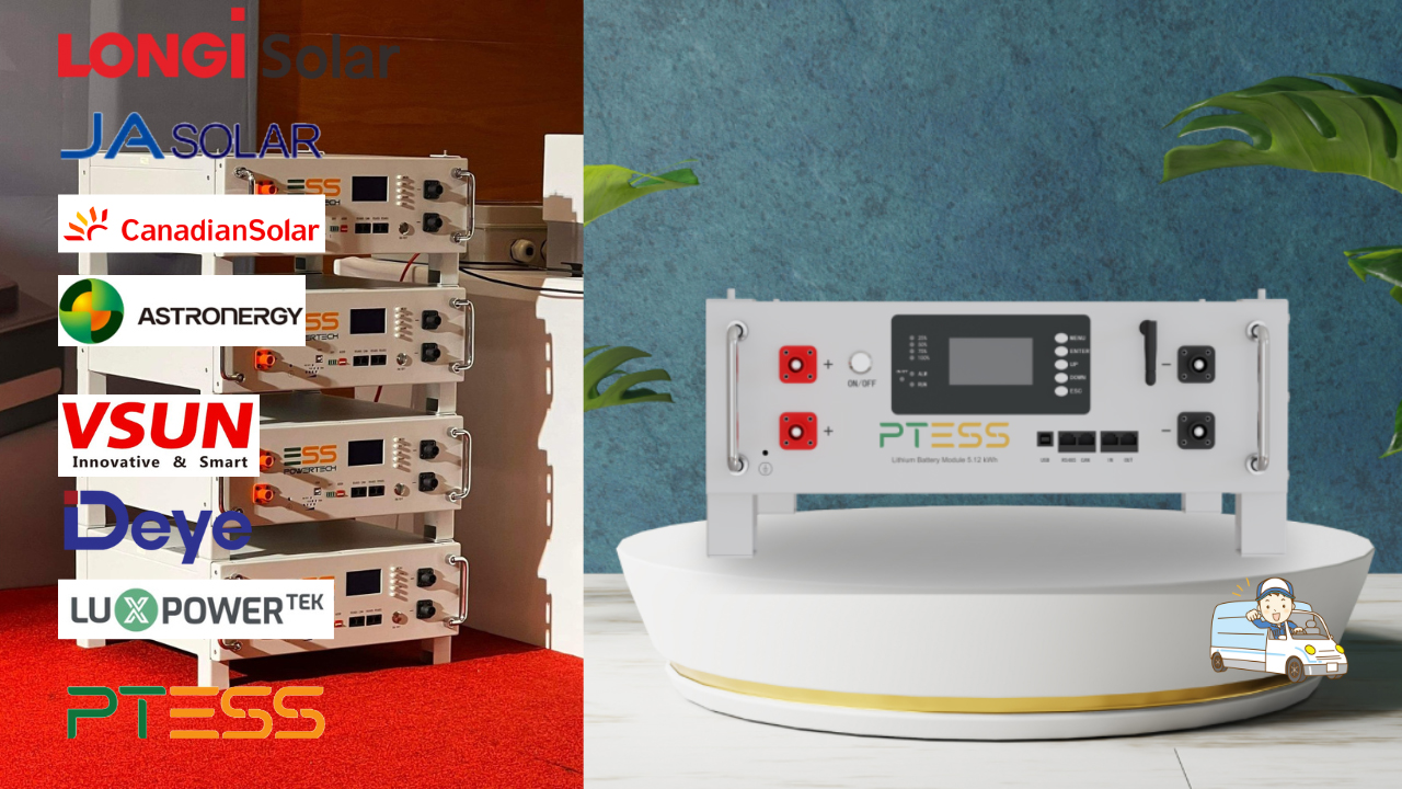 Pin lưu trữ Lithium ESS Powertech PT ESS R5120