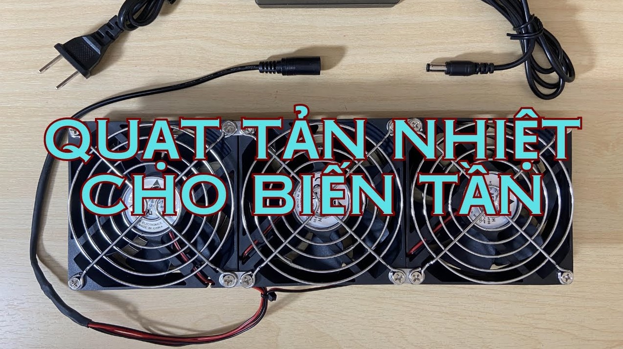 Quạt Tản Nhiệt Tăng Hiệu Suất Và Độ Bền Cho Biến Tần