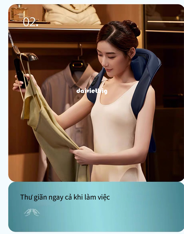 Máy Massage Cổ Vai Gáy PHILIPS 5202N