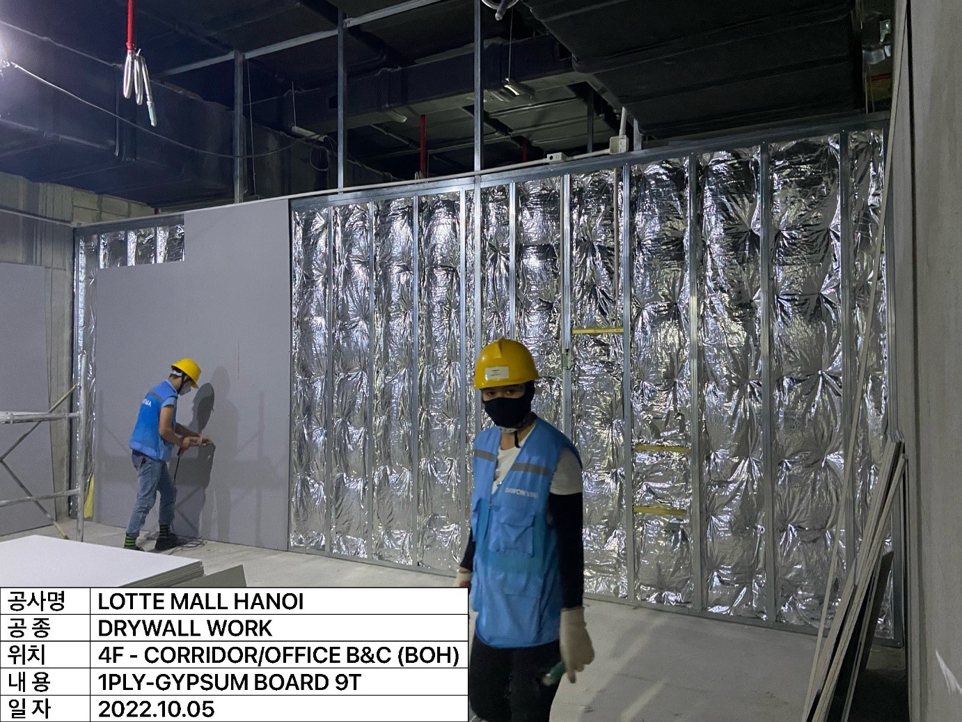 BIỆN PHÁP THI CÔNG VÁCH THẠCH CAO