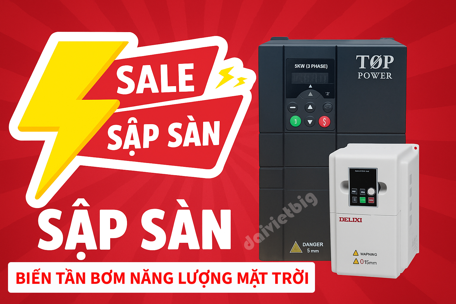 báo giá biến tần bơm