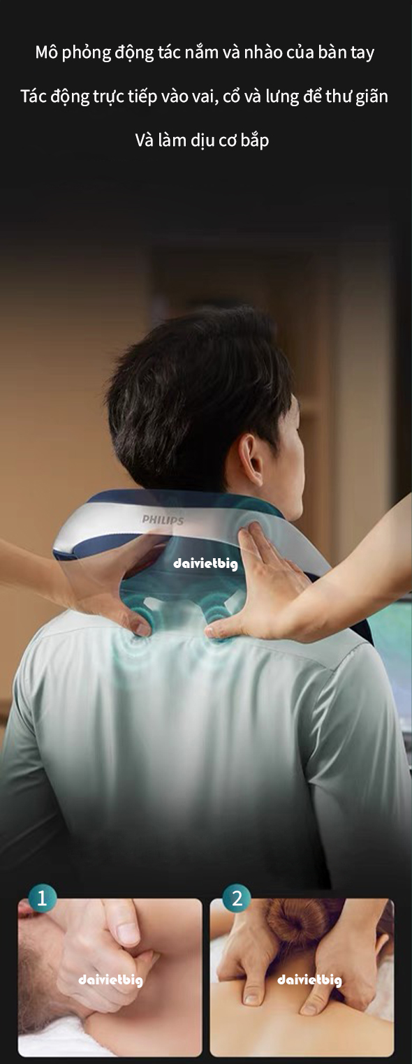 máy mát xa cổ philips