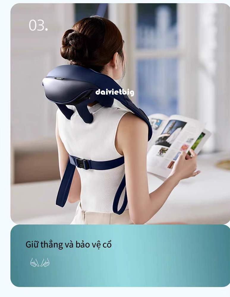 Máy Massage Cổ Vai Gáy PHILIPS 5202N