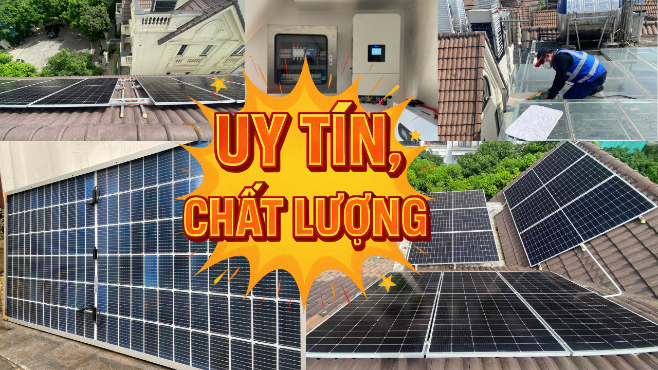 THI CÔNG HỆ THỐNG ĐIỆN NĂNG LƯỢNG MẶT TRỜI TRÊN MÁI NGÓI – GIẢI PHÁP XANH CHO MỌI CĂN NHÀ